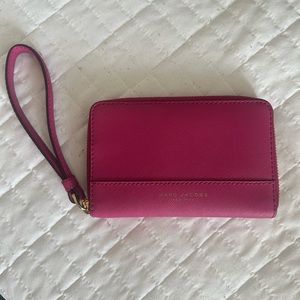 Marc Jacobs Berry Pink Wristlet